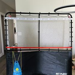 Net Playz Pickleball Net (6ftx6ft) + Pickleball Set