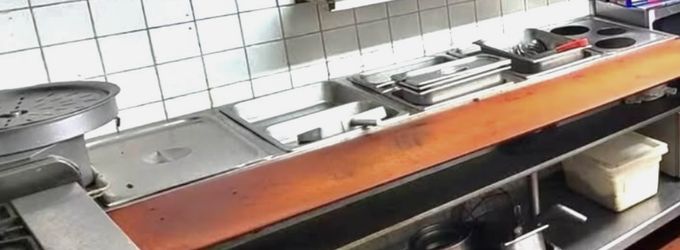 COMMERCIAL STAINLESS STEEL HOT FOOD WARMER.