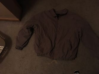 Men's craft and barrows XL winter coat suede and wool like inside soft