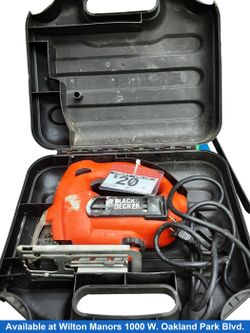 Black & Decker Js500 Orange Corded Jig Saw