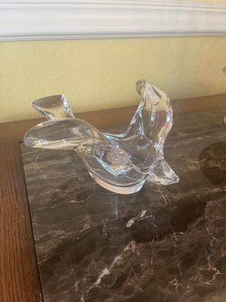 Princess House Dove in Flight Crystal Art