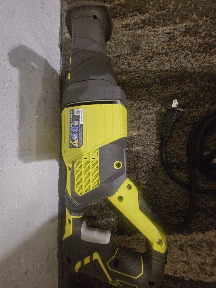 Brand new Ryobi sawzall