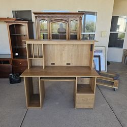Vintage Wood Computer Desk