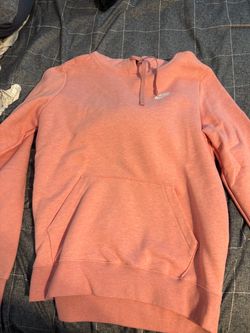 Pink Nike hoodie