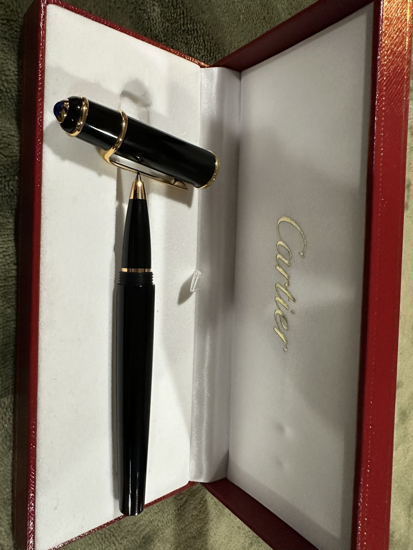 Cartier Diablo Gold Plated Rollerball