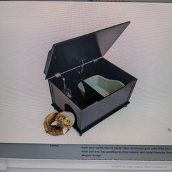 Enclosed Designer Cat litter Box