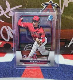 2023 Bowman Chrome RC Ben Joyce IP Autographs Mint condition