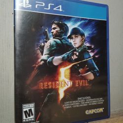 PS4 RESIDENT EVIL # 🖐️