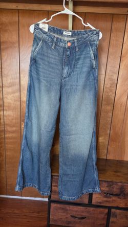 Wrangler jeans high rise wide leg