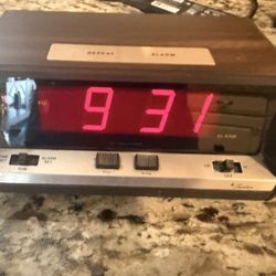 Vintage Alarm Clock 1970’s