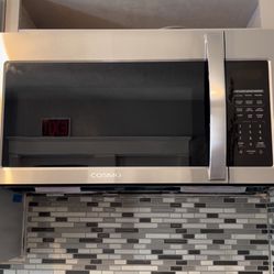 Top Range Stainless teal Microwave Brand New 