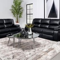 New Recliner Sofa And Loveseat Both On sale Now don't Miss
