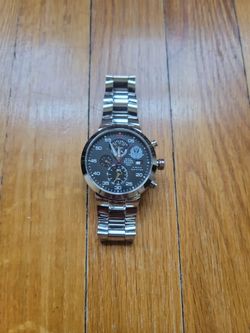 Royal elite aquarium master watch.  Stainless steel band