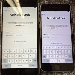 2 iPhones Activation Locked $10