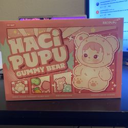Popmart Haci Pupu Gummy Bears Vinyl Plush Pendent 