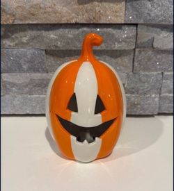 Target bullseye light up pumpkin