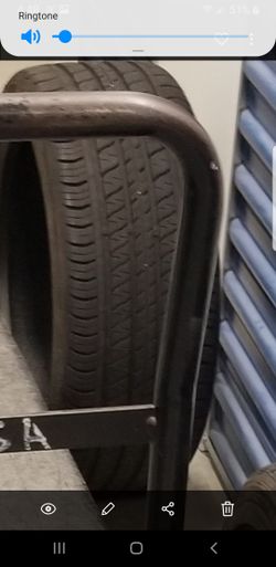 2x 255/35/18 CONTENTIAL TIRES TIRERACK 450 PROOF INSIDE 90% TREAD