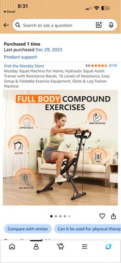 Niceday Squat Machine
