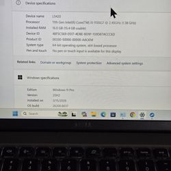 Dell Latitude 5420 11th Gen Cpu 16gb Ram