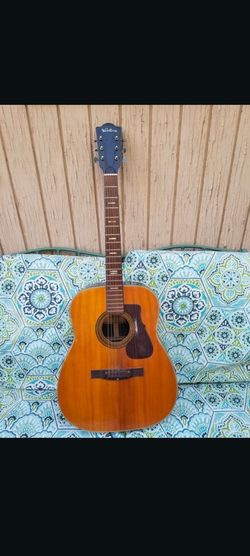 Vintage 1960's Ventura Aqustic Guitar Made In Japan