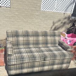 Vintage Pull Out Bed Couch