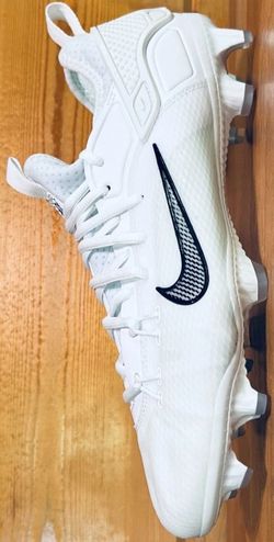 Brand New Nike Huarache 9 Elite Low LAX Football Cleats White Men Sizes 7, 7.5, 9, 9.5, 11, 11.5