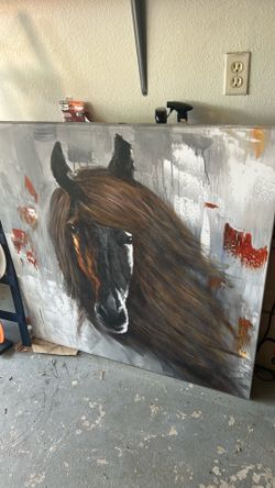 Horse picture canvas