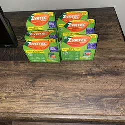 Zyrtec 40 Tablets X 6 Packs Expire 2027