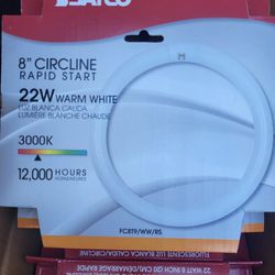 BSATCO
R
$6502
8" CIRCLINE
RAPID START
22WWARM WHITE
LUZ BLANCA CALIDA
LUMIÈRE BLANCHE CHAUDE
3000K
12,000
HOURS
HORAS/HEURES