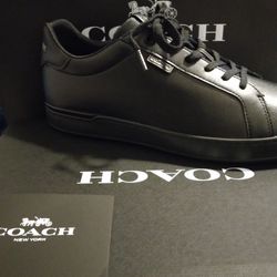 Black Coach Designer Men Shoes Size 12 With Receipt for Sale in  Casselberry, FL - OfferUp