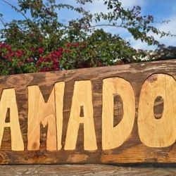 Personalized  Wooden Dog Name 