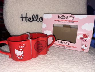 Red Hello Kitty Mugs
