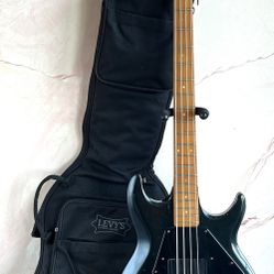 Vintage 1982 Gibson Grabber Electric Bass Guitar w/Sliding Pickup - Ebony Black