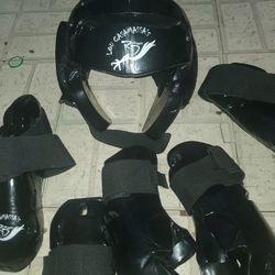 Red Dragon Kids Karate Sparing Gear