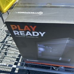 New Unopened CyberPowerPC - Gamer Master Gaming Desktop - AMD Ryzen 5 5500 - 16GB Memory - AMD Radeon RX 6500 XT 4GB - 1TB PCIe 4.0 SSD - Black 