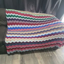 Handmade Knitted Blanket