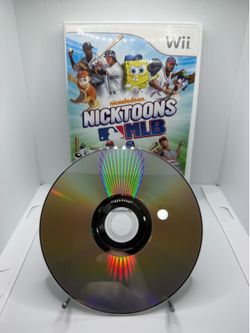 Wii Nicktoons MLB Video Game