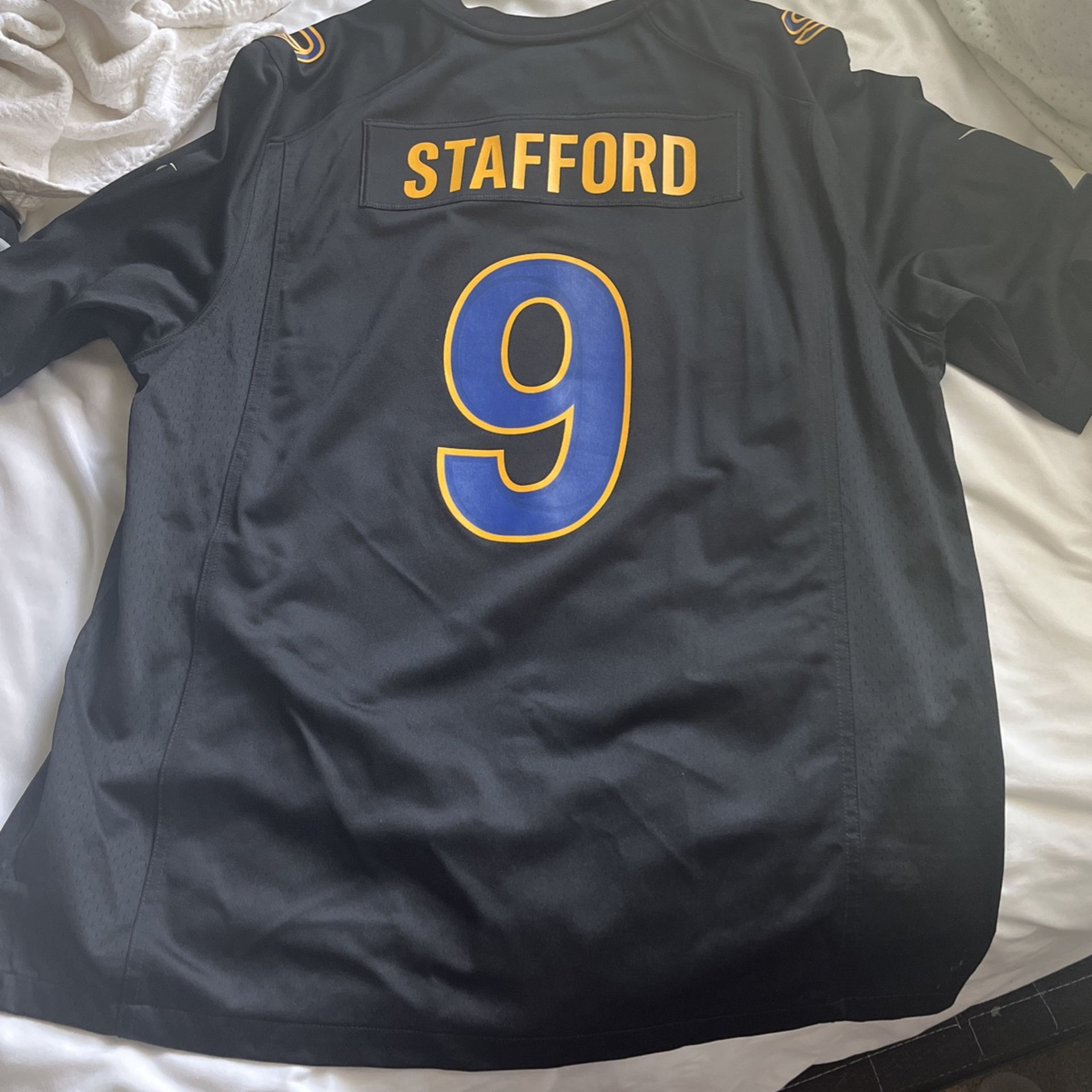 Matt Stafford Mens Xl Black Rams Jersey for Sale in La Habra