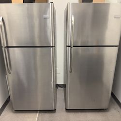 Frigidaire Stainless Steel Refrigerator - Great Condition