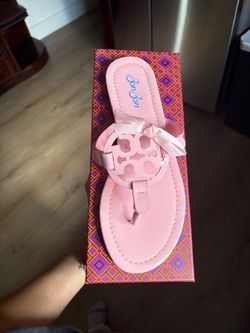 Tory Burch Miller Sandal Pink with Bow