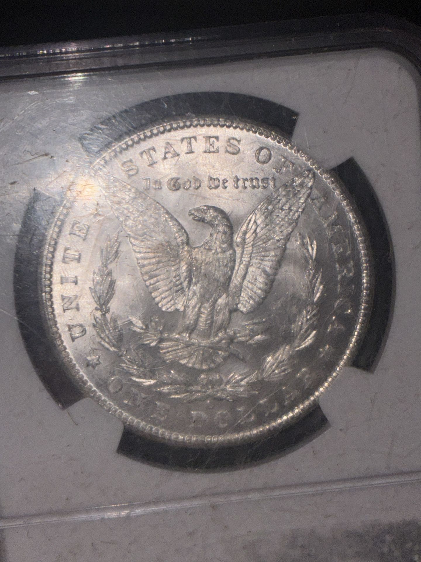Ms62 1899 Morgan head Dollar