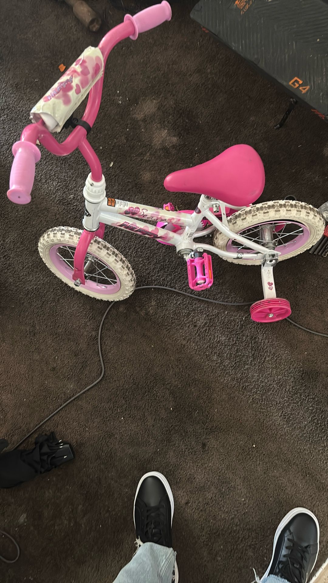 Pink Kids Bike 