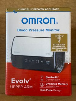 OMRON Evolv Wireless Upper Arm Blood Pressure Monitor