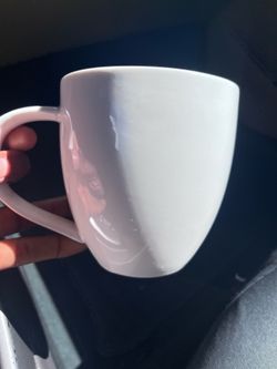 4-White Coffee Mugs