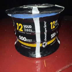 Southwire 12Awg Solid Blue THHN