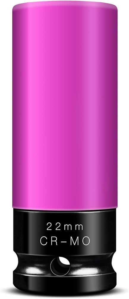 BOEN 22mm 1/2” Drive Wheel Protector Impact Socket – Thin Wall Deep