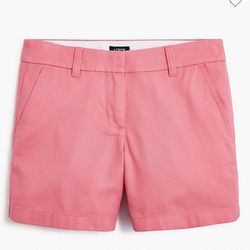NWT, Flat Front Chino Shorts in Himalayan Spice from JCrew Factory (size 6)