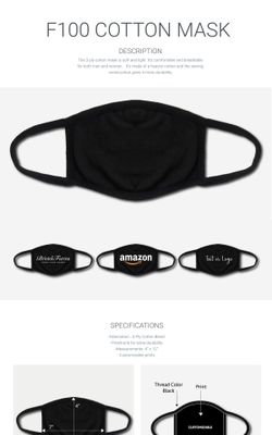 Promo PPE Reusable Face Mask