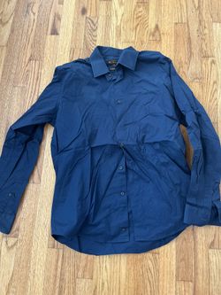 Ben Sherman Navy Stretch Dress Shirt