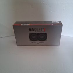 MB QUART 1 PAIR 4 INCH 2 WAY 80 WATTS CAR SPEAKER ( BRAND NEW PRICE IS LOWEST  )